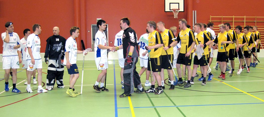 salibandy tervehdys