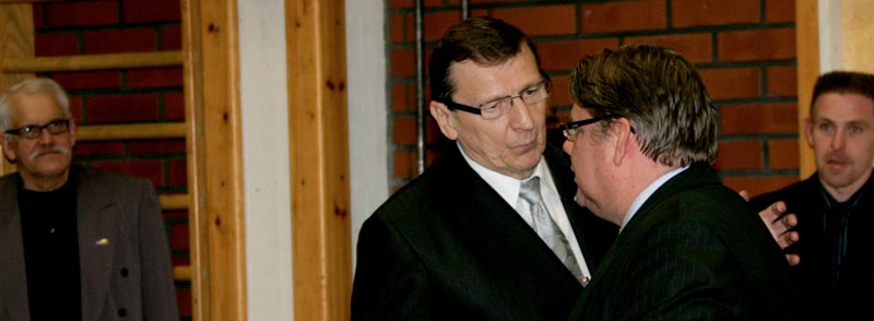 Raimo Vistbacka ja Timo-Soini Alajärvellä