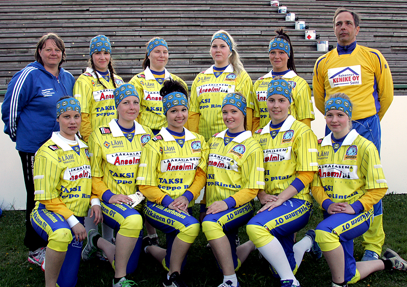 AA-naiset Suomensarja joukkue 2012