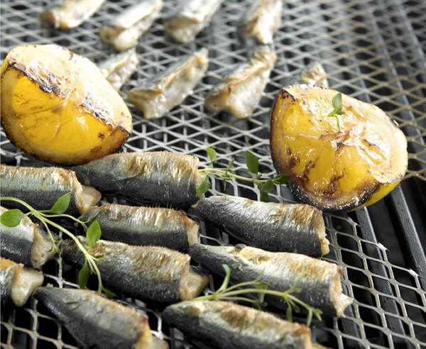 grillattuja silakoita