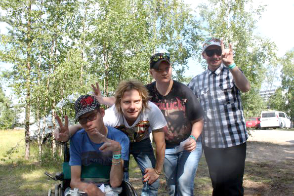 Jonne Aaron ja fanit
