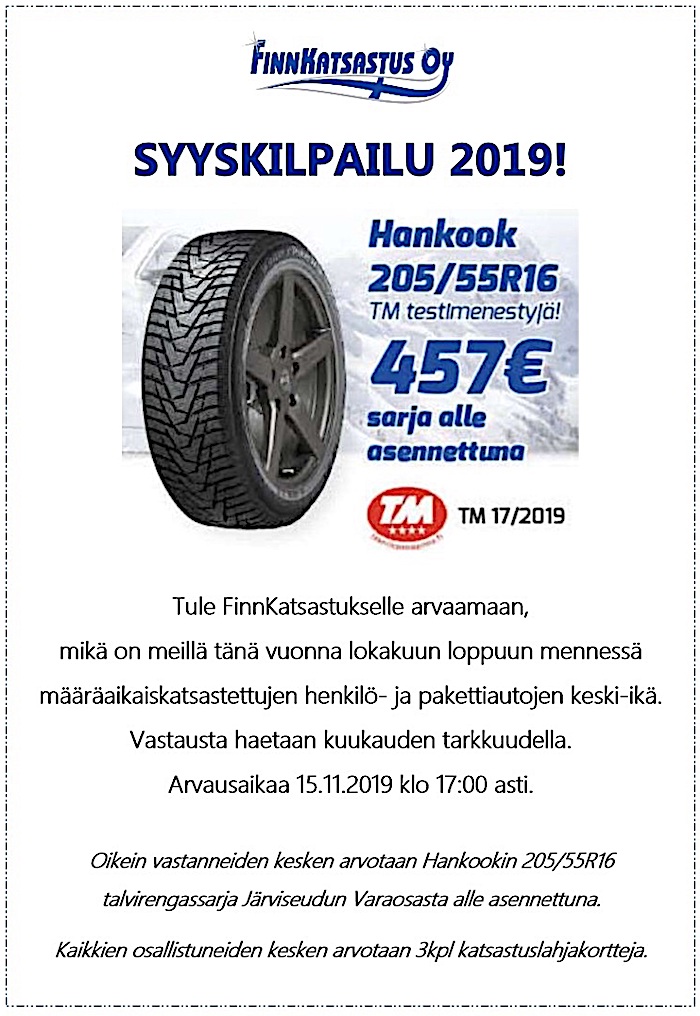 Finnkatsastus Syyskilpailu2019