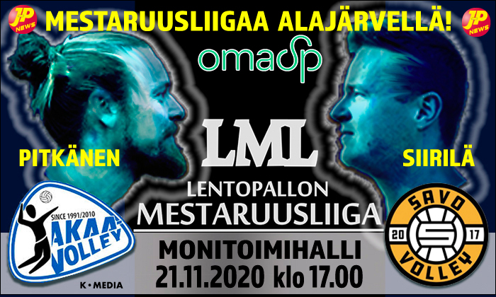 Akaa-Volley vs. Savo Volley211120