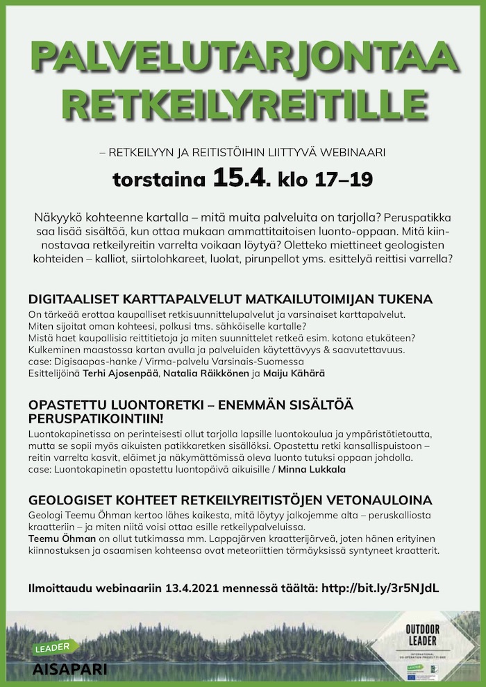 Retkeilyreitti tukim