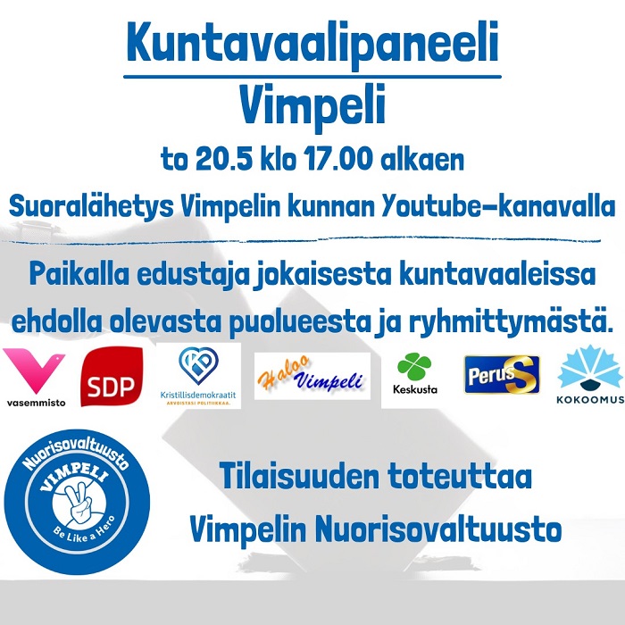 Vimpelin NuVa vaalipaneeli21