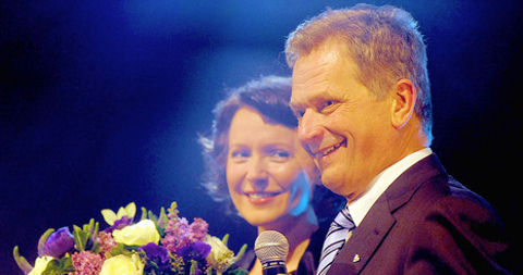 presidenttipari Jenni Haukio ja Sauli Niinistö