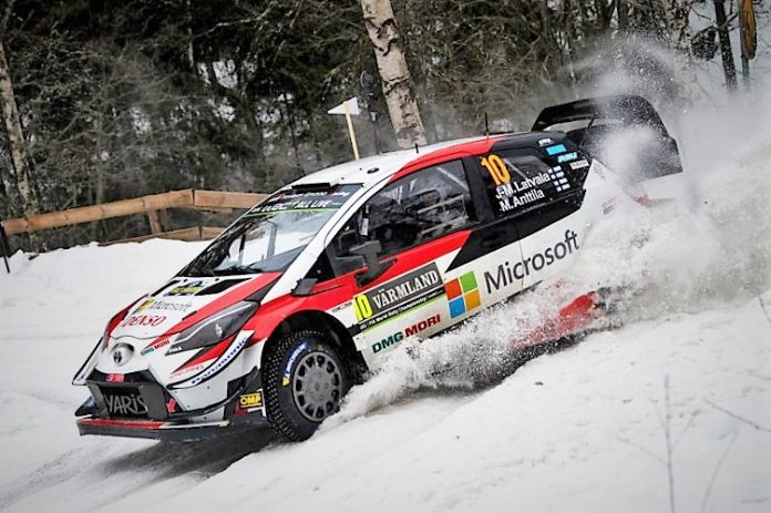 J-MLatvala ruotsinrallissa2019